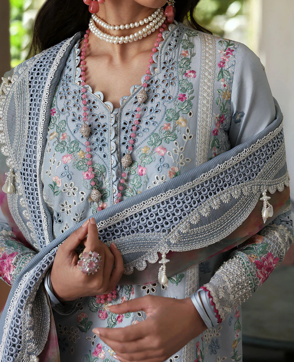 Republic womenswear - Kalani eid luxury lawn'25 - D7-B - Hoor