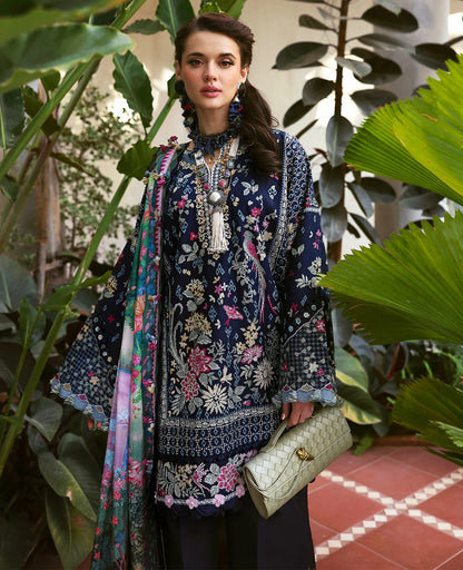 Republic womenswear - Kalani eid luxury lawn'25 - D5-B - Nyra