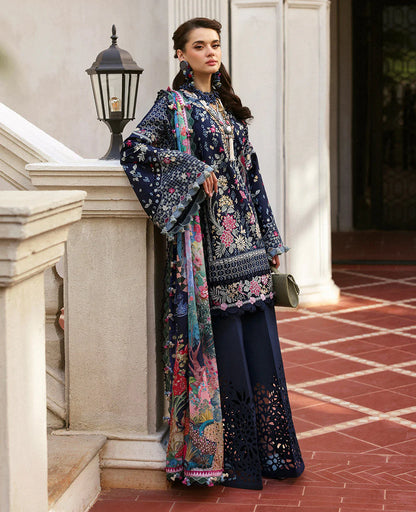Republic womenswear - Kalani eid luxury lawn'25 - D5-B - Nyra