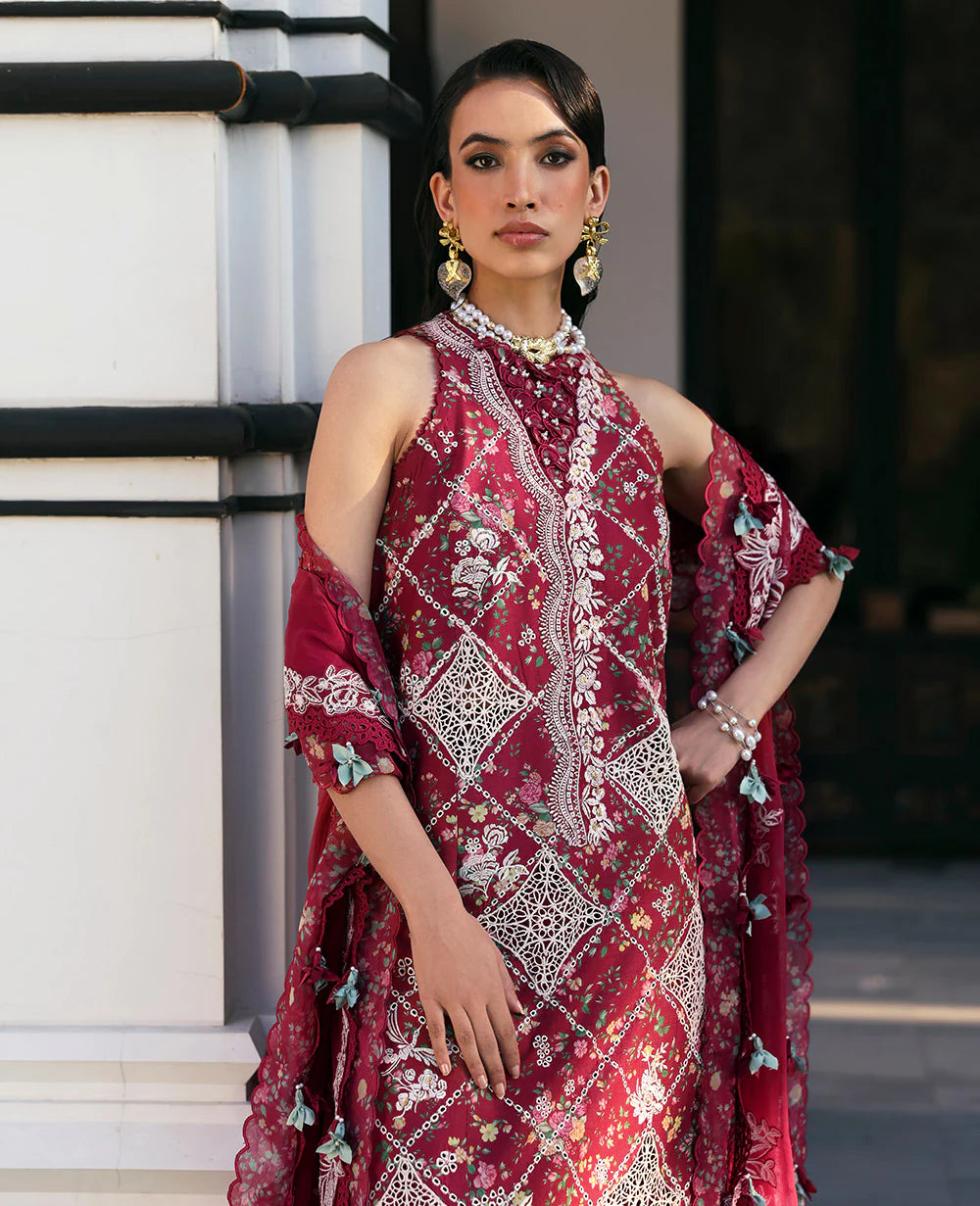 Republic womenswear - Kalani eid luxury lawn'25 - D8-B - Lyanna