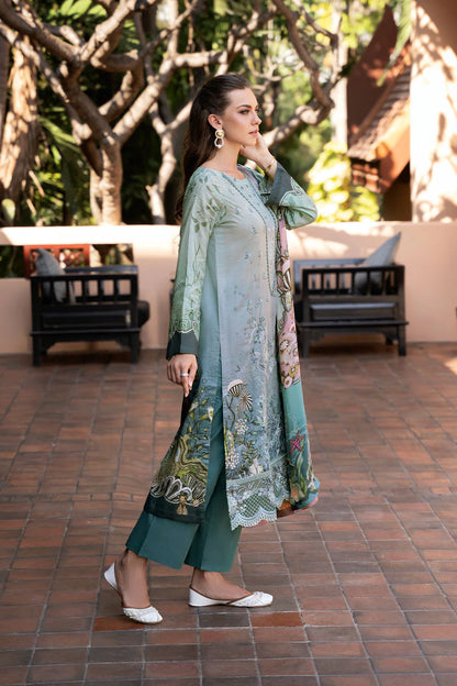 Ramsha Ghazal Luxury lawn Vol-3 - G-306