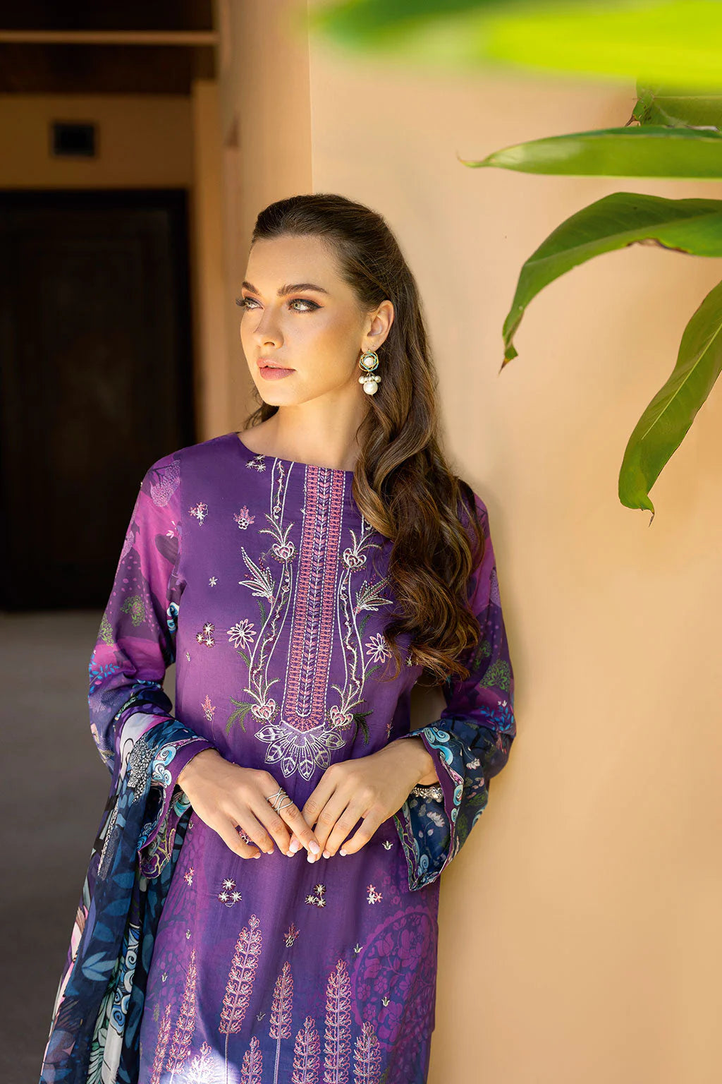 Ramsha Ghazal Luxury lawn Vol-3 - G-305