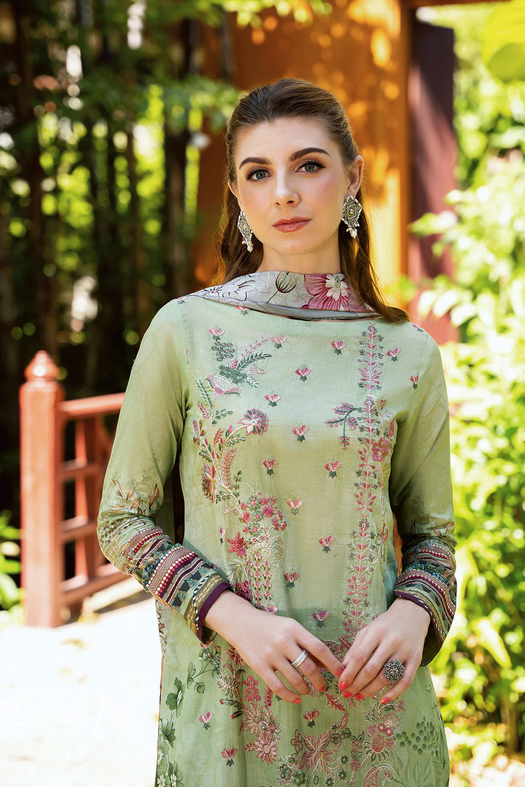 Ramsha Ghazal Luxury lawn Vol-3 - G-304