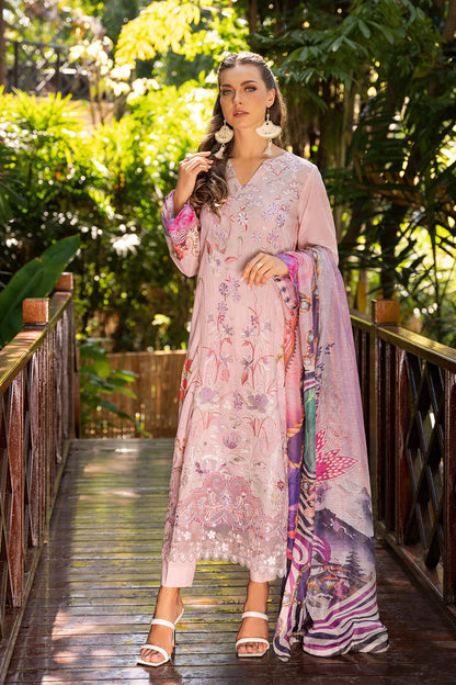 Ramsha Ghazal Luxury lawn Vol-3 - G-301