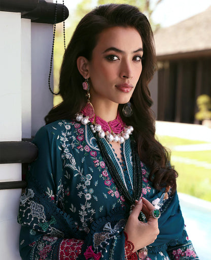 Republic womenswear - Kalani eid luxury lawn'25 - D6-A - Selene