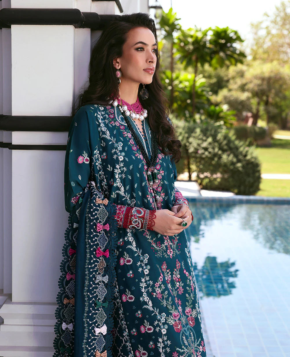 Republic womenswear - Kalani eid luxury lawn'25 - D6-A - Selene