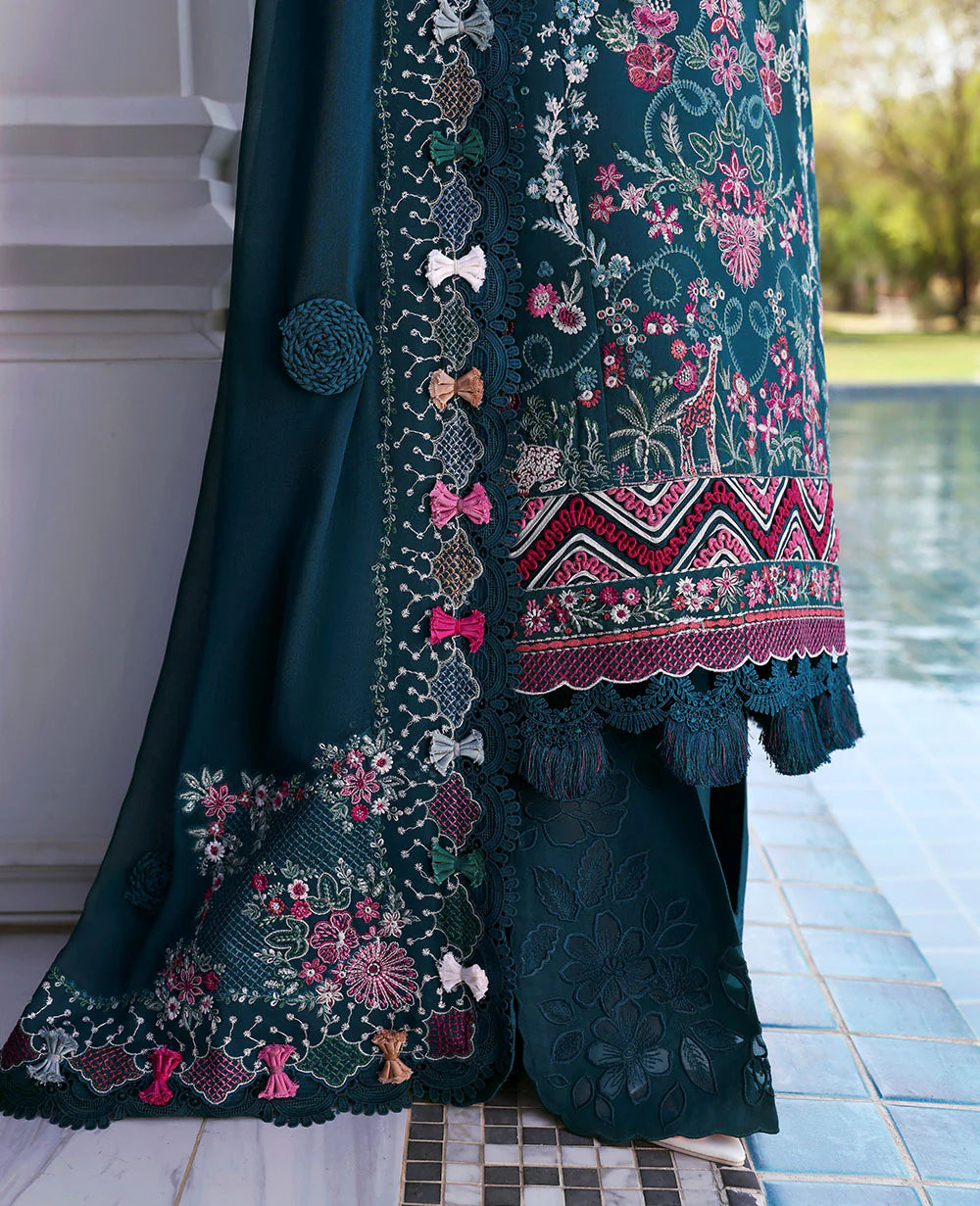 Republic womenswear - Kalani eid luxury lawn'25 - D6-A - Selene