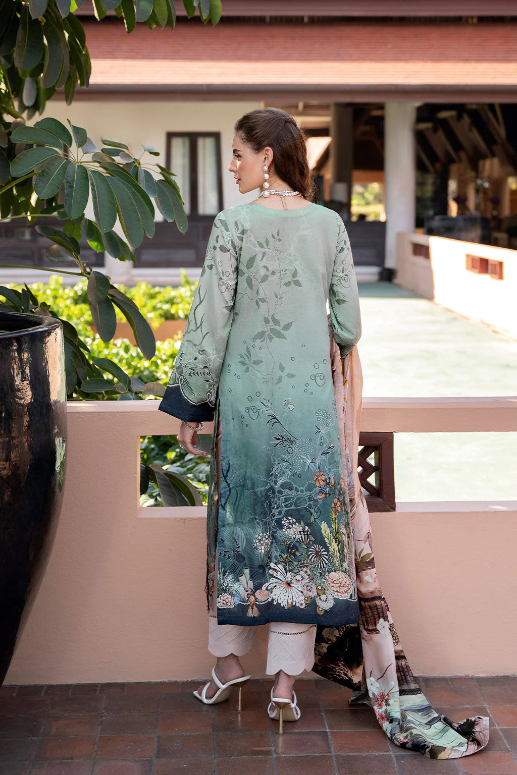 Ramsha Ghazal Luxury lawn Vol-3 - G-312