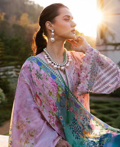 Republic womenswear - Kalani eid luxury lawn'25 - D5-A - Meher