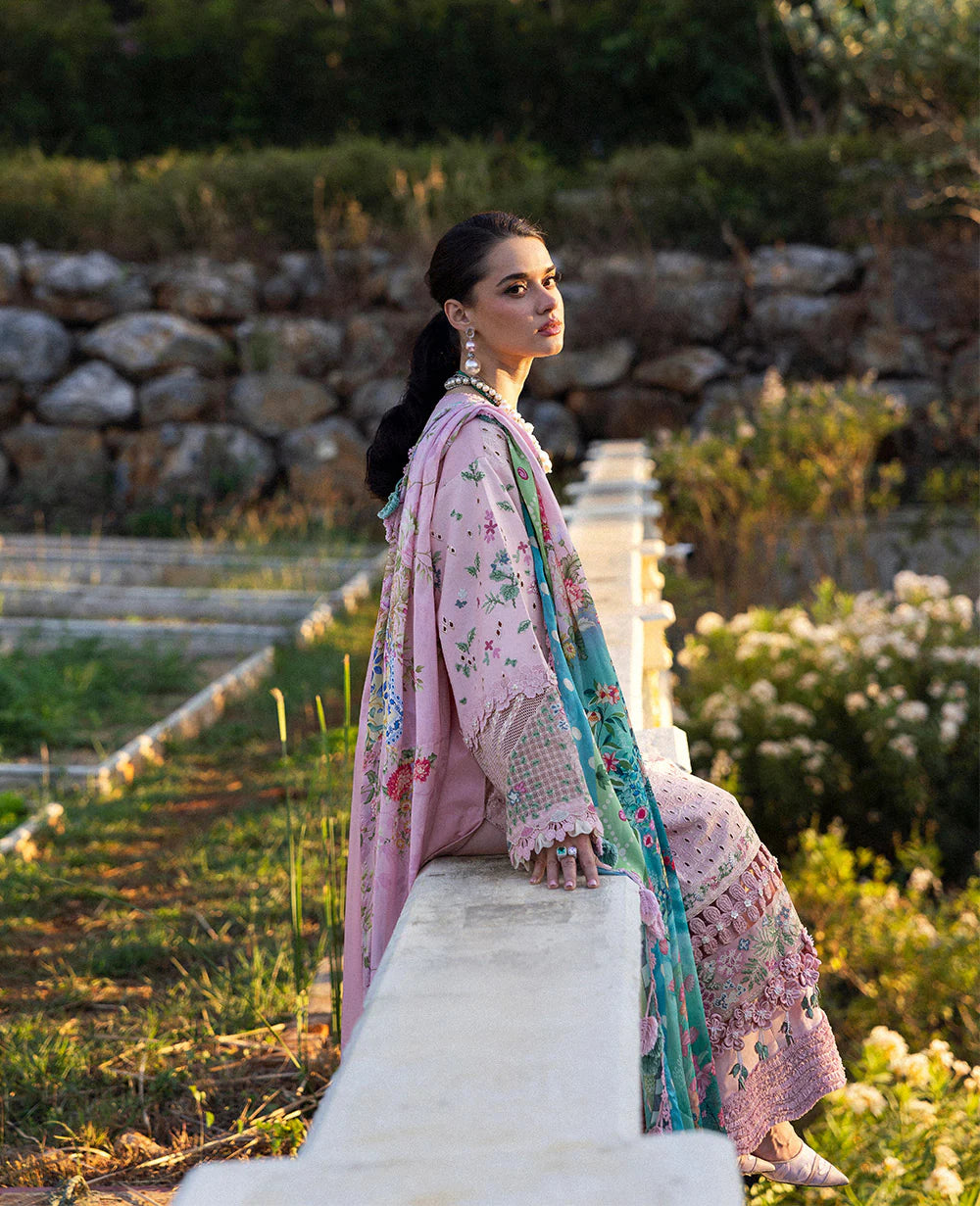 Republic womenswear - Kalani eid luxury lawn'25 - D5-A - Meher