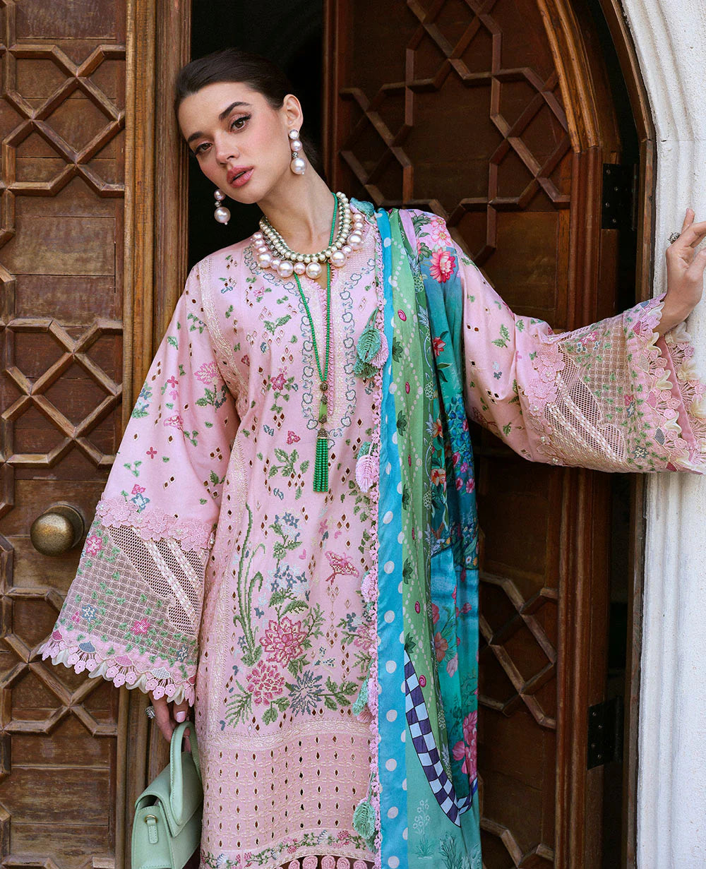 Republic womenswear - Kalani eid luxury lawn'25 - D5-A - Meher