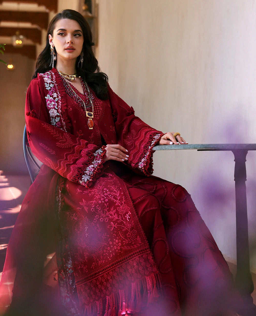 Republic womenswear - Kalani eid luxury lawn'25 - D4-A - Rhea