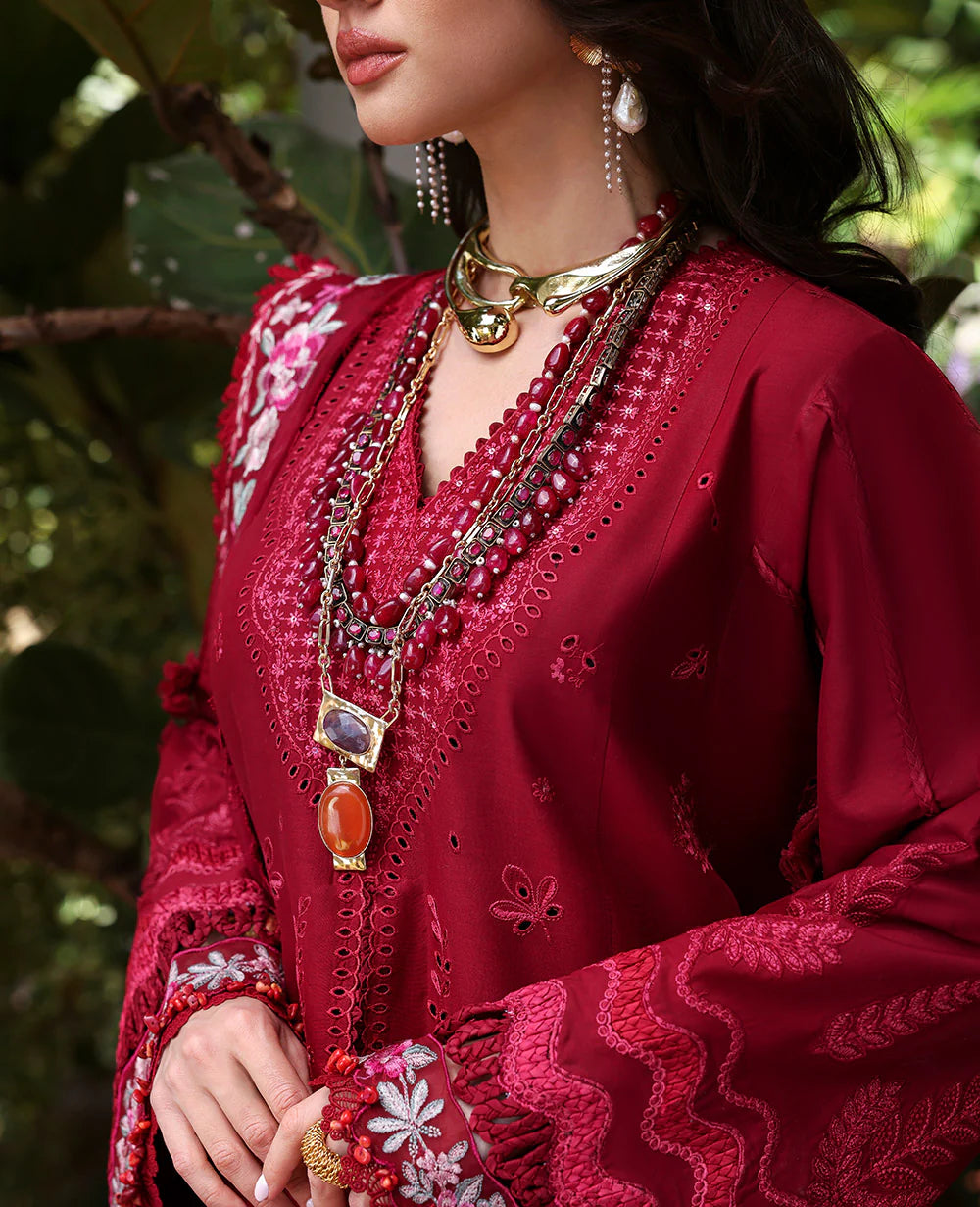 Republic womenswear - Kalani eid luxury lawn'25 - D4-A - Rhea