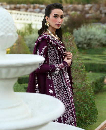 Republic womenswear - Kalani eid luxury lawn'25 - D3-A - Elara