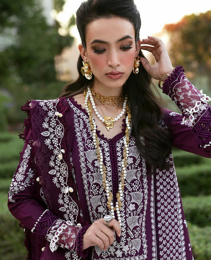 Republic womenswear - Kalani eid luxury lawn'25 - D3-A - Elara