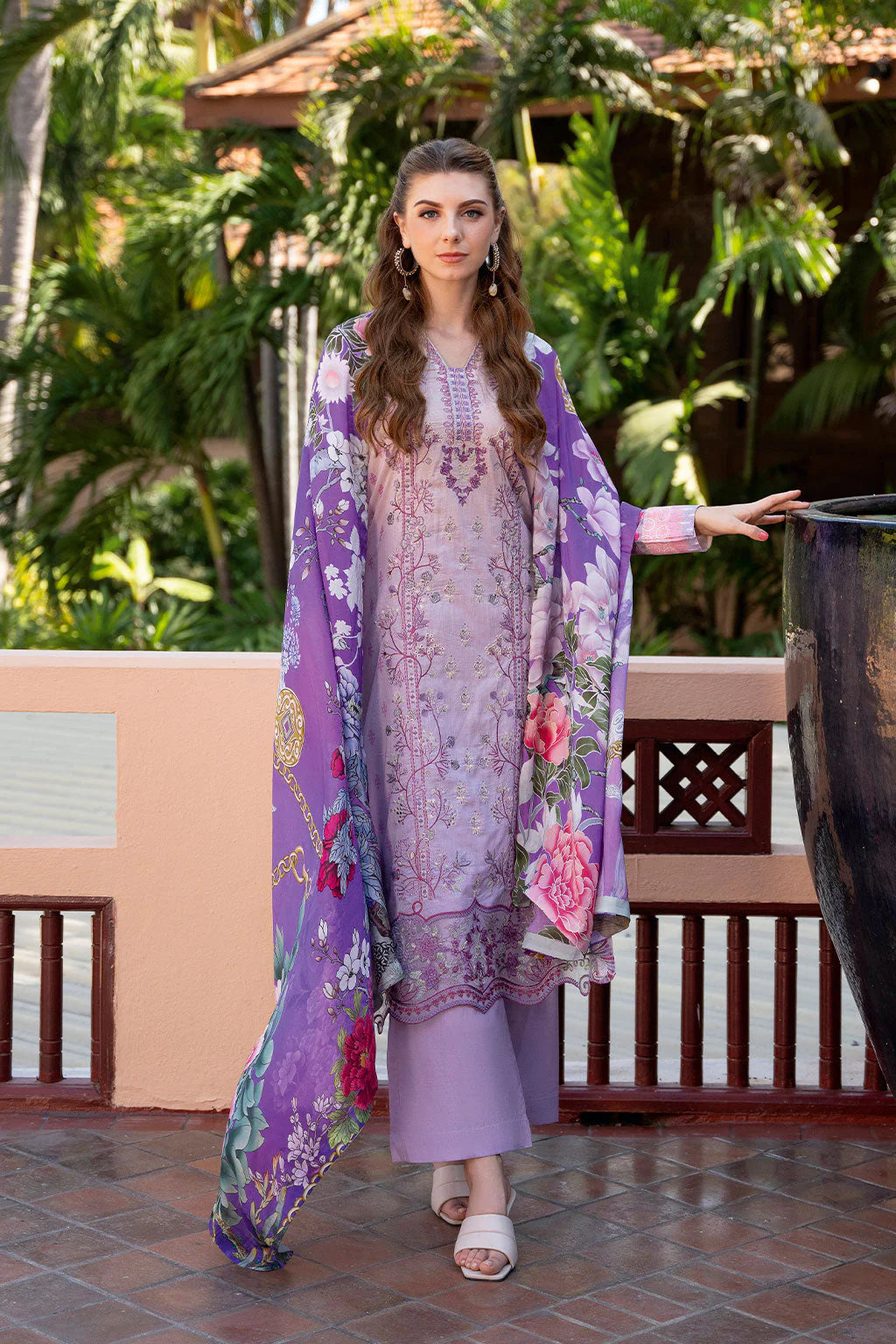 Ramsha Ghazal Luxury lawn Vol-3 - G-310