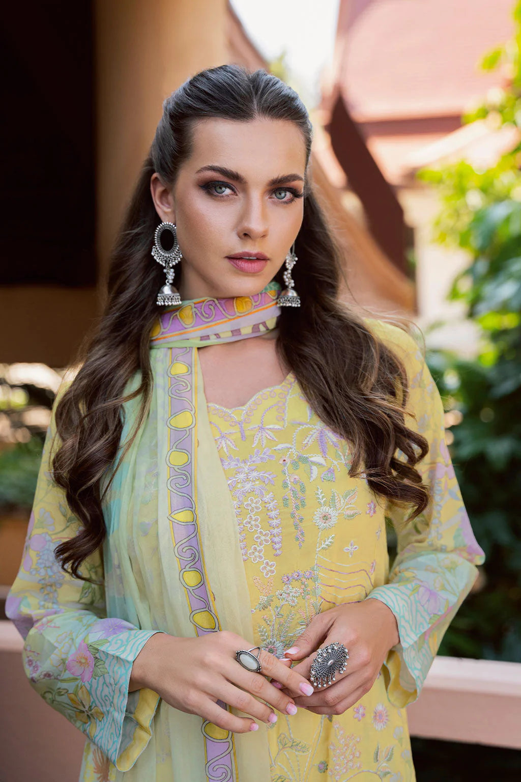 Ramsha Ghazal Luxury lawn Vol-3 - G-308