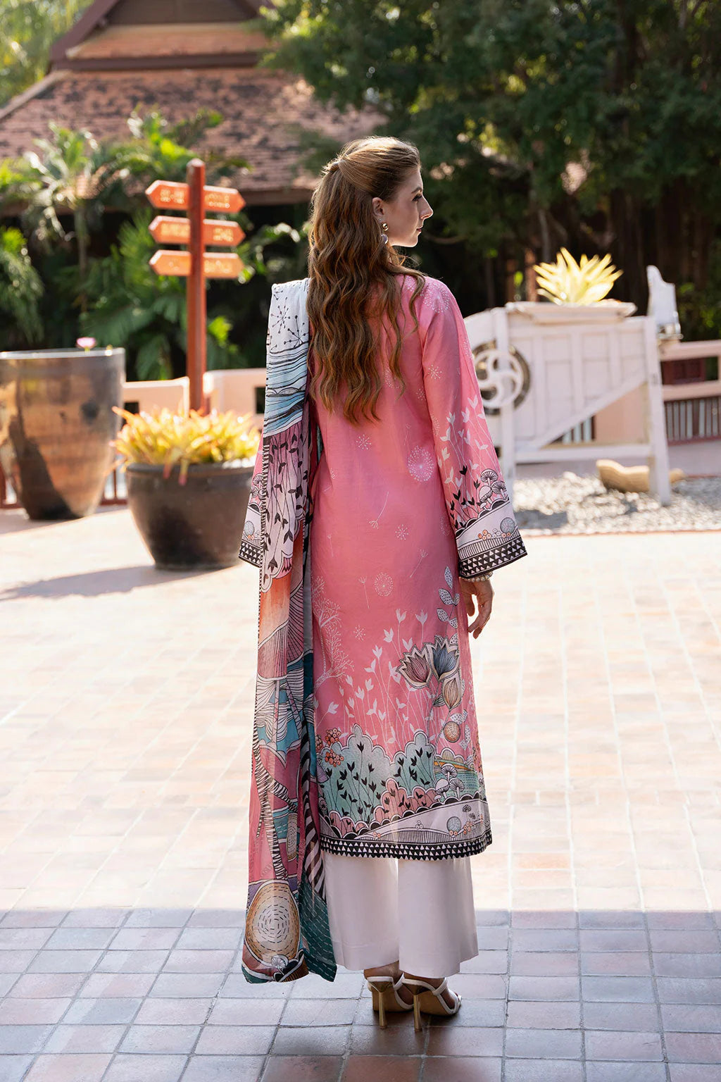 Ramsha Ghazal Luxury lawn Vol-3 - G-307