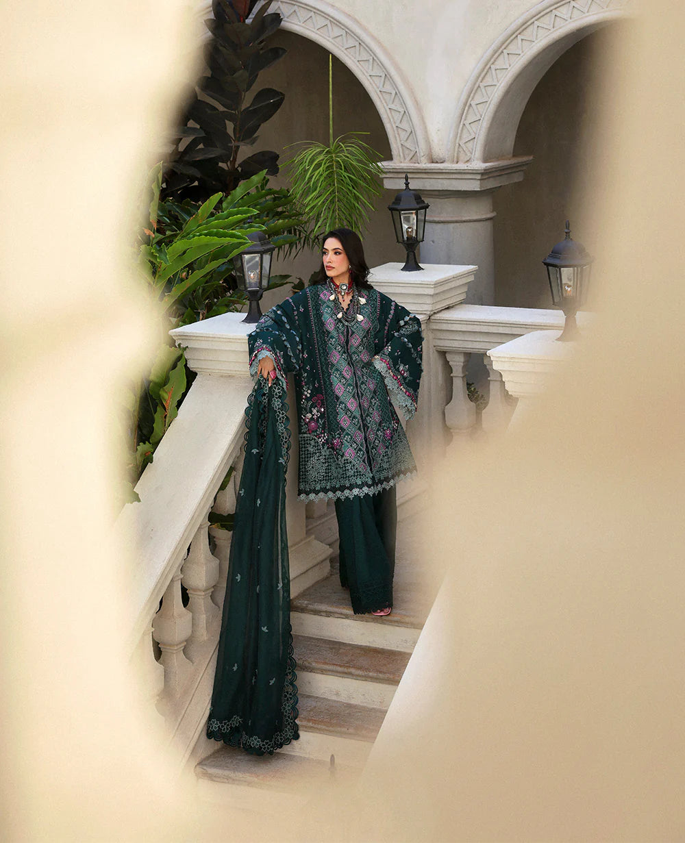 Republic womenswear - Kalani eid luxury lawn'25 - D1-B - Zehra