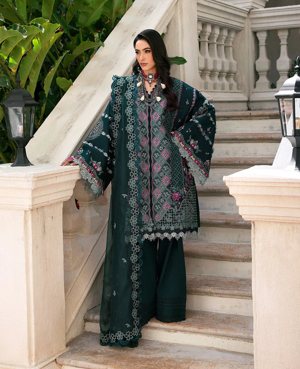 Republic womenswear - Kalani eid luxury lawn'25 - D1-B - Zehra