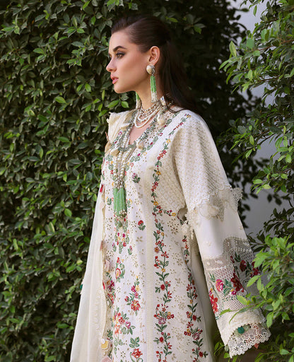 Republic womenswear - Kalani eid luxury lawn'25 - D7-A - Mira