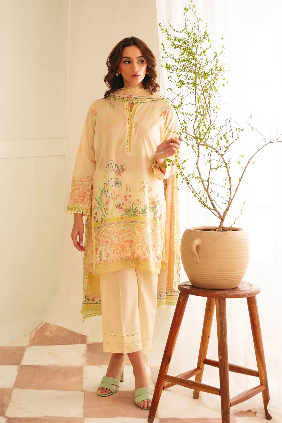 Selene SS'25 by Sahar - Mughal Bliss