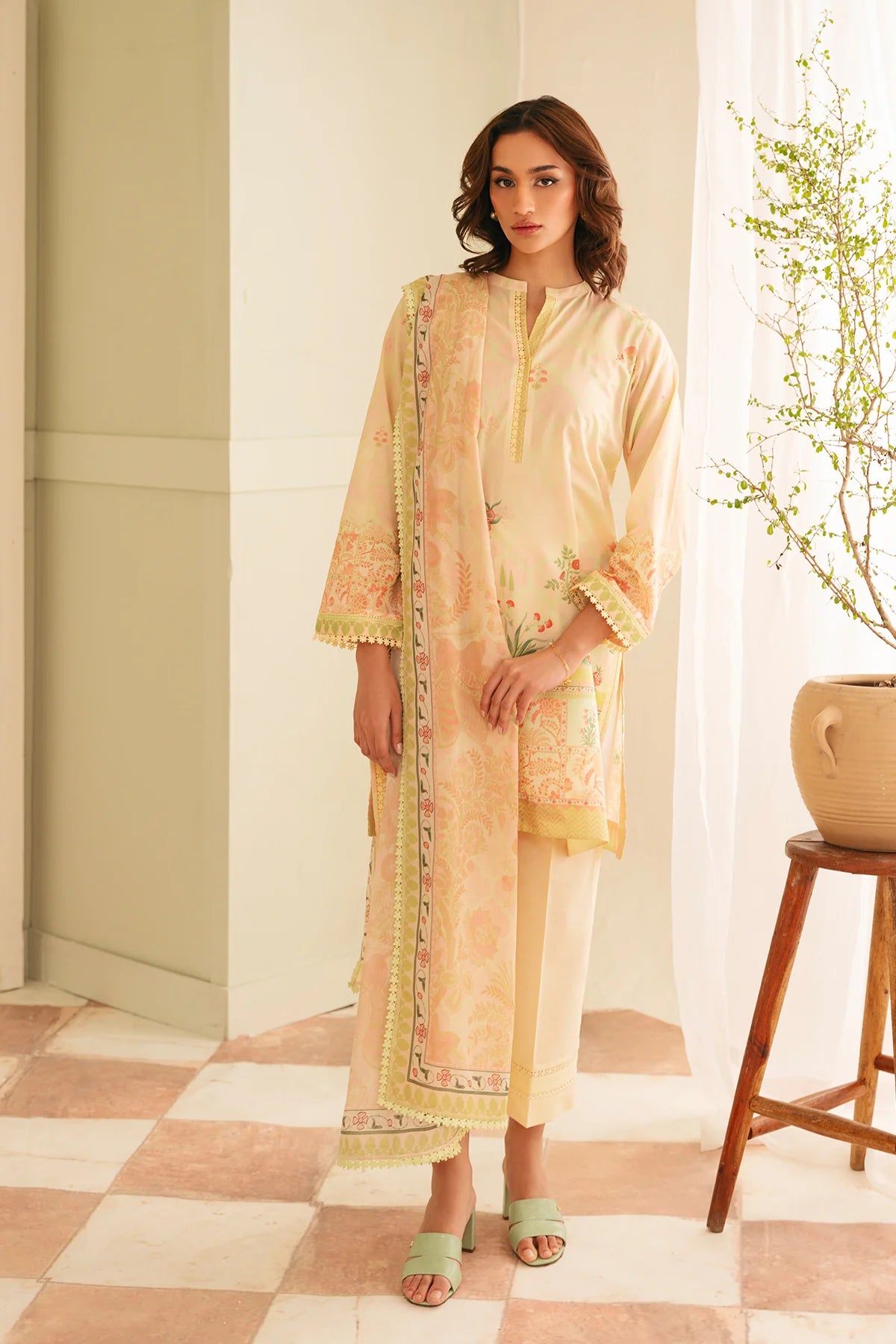 Selene SS'25 by Sahar - Mughal Bliss