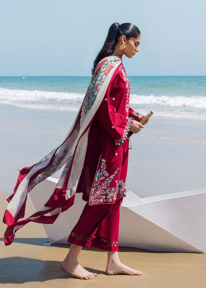 Siraa Lawn 2025 Vol 2 - Floral Paisley