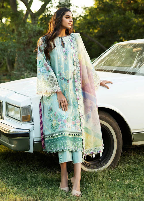 Siraa Lawn 2025 by Sadaf Fawad Khan - MID SUMMER EVENING - A