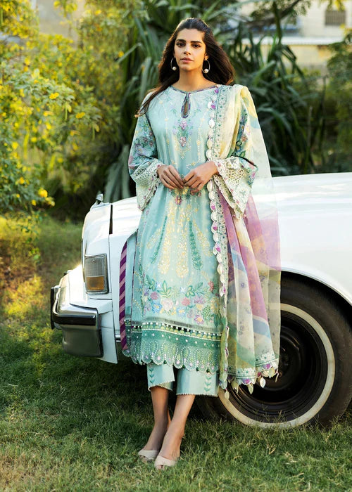 Siraa Lawn 2025 by Sadaf Fawad Khan - MID SUMMER EVENING - A