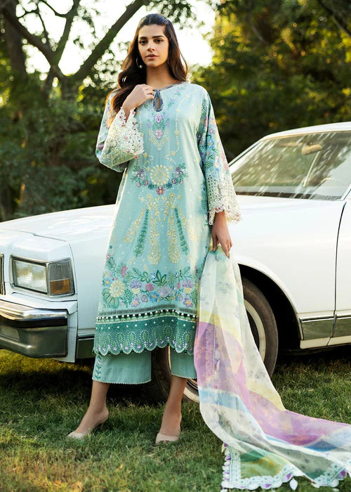 Siraa Lawn 2025 by Sadaf Fawad Khan - MID SUMMER EVENING - A