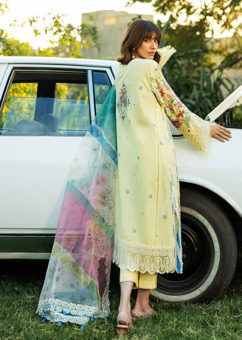 Siraa Lawn 2025 by Sadaf Fawad Khan - MID SUMMER EVENING - B