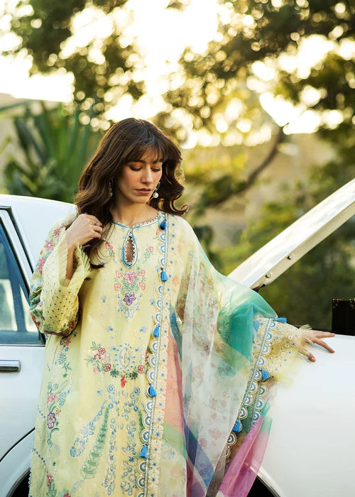 Siraa Lawn 2025 by Sadaf Fawad Khan - MID SUMMER EVENING - B