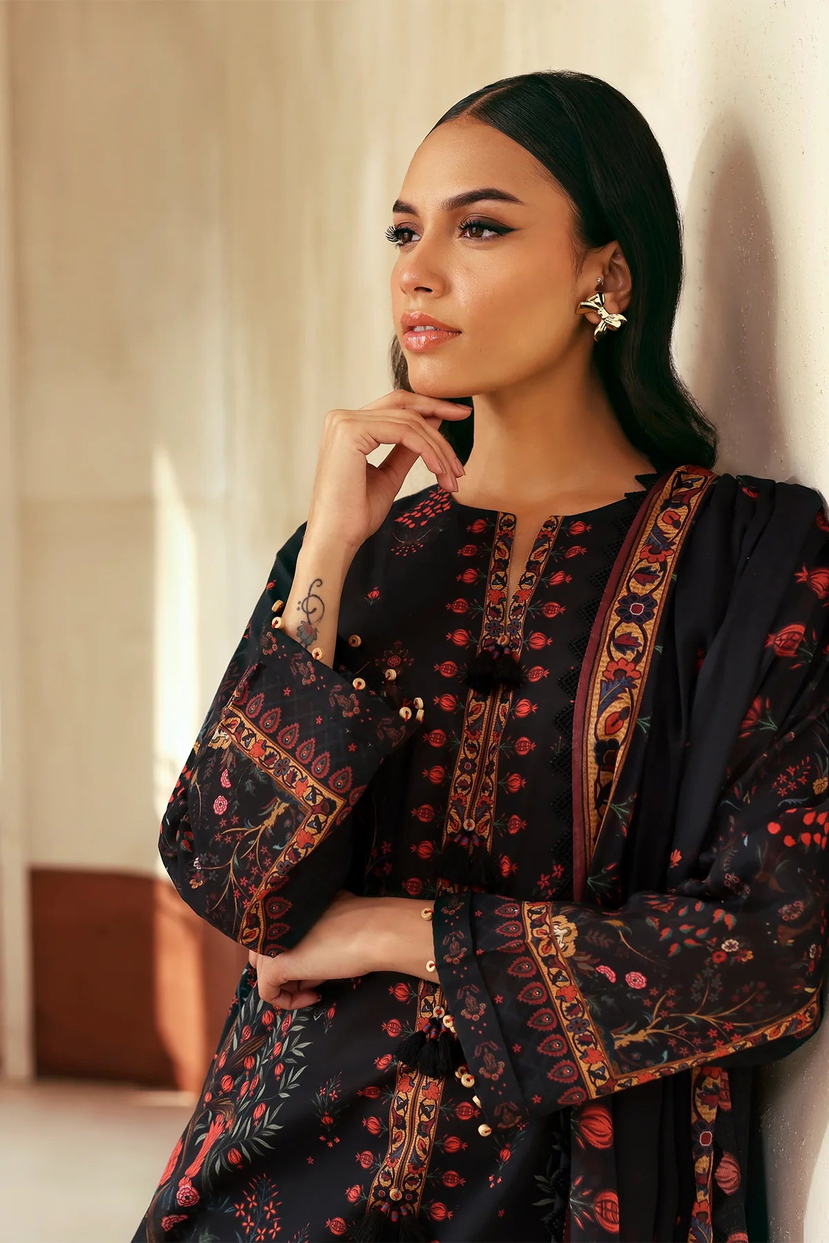 Selene SS'25 by Sahar - Royal Noir