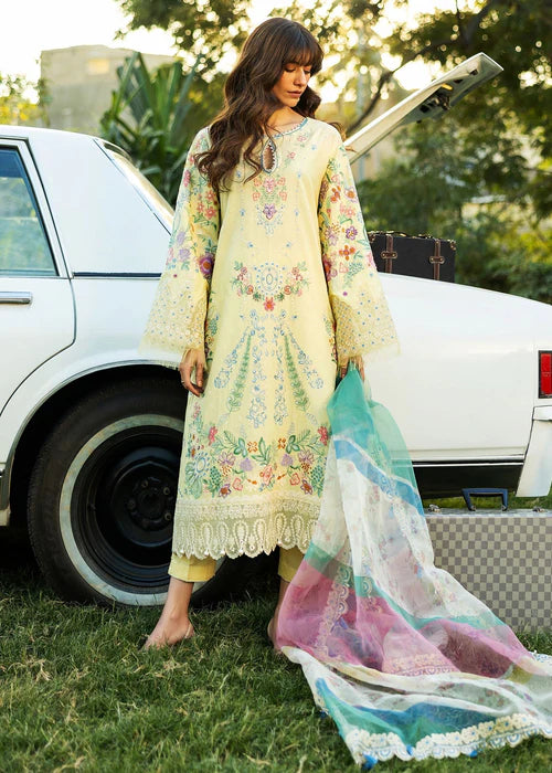 Siraa Lawn 2025 by Sadaf Fawad Khan - MID SUMMER EVENING - B