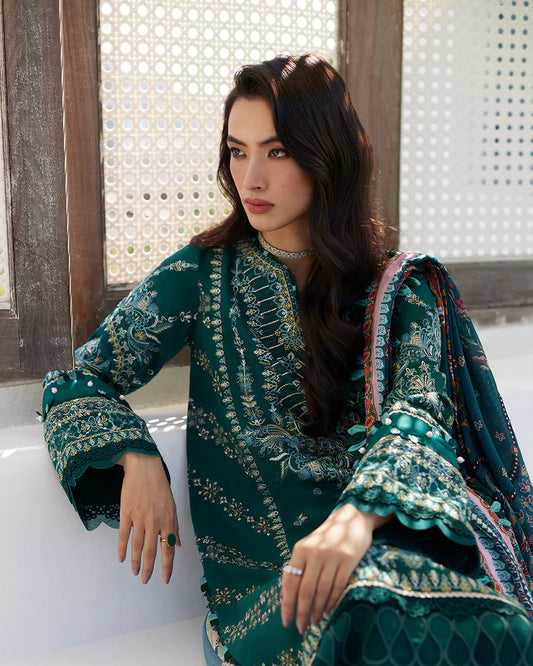 Luxury Lawn 2024 by Faiza Saqlain - Milena