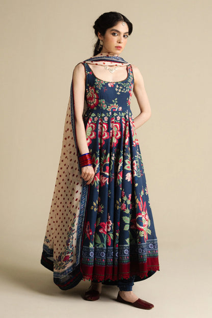 Zara Shahjahan Anarkali 2025 - Neelofur-D4
