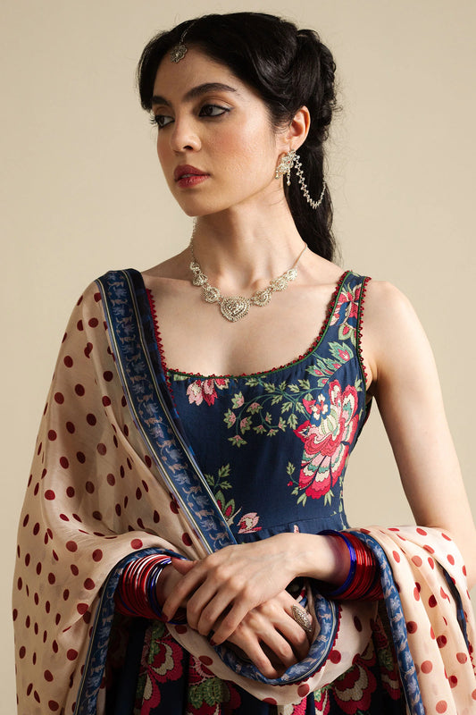 Zara Shahjahan Anarkali 2025 - Neelofur-D4