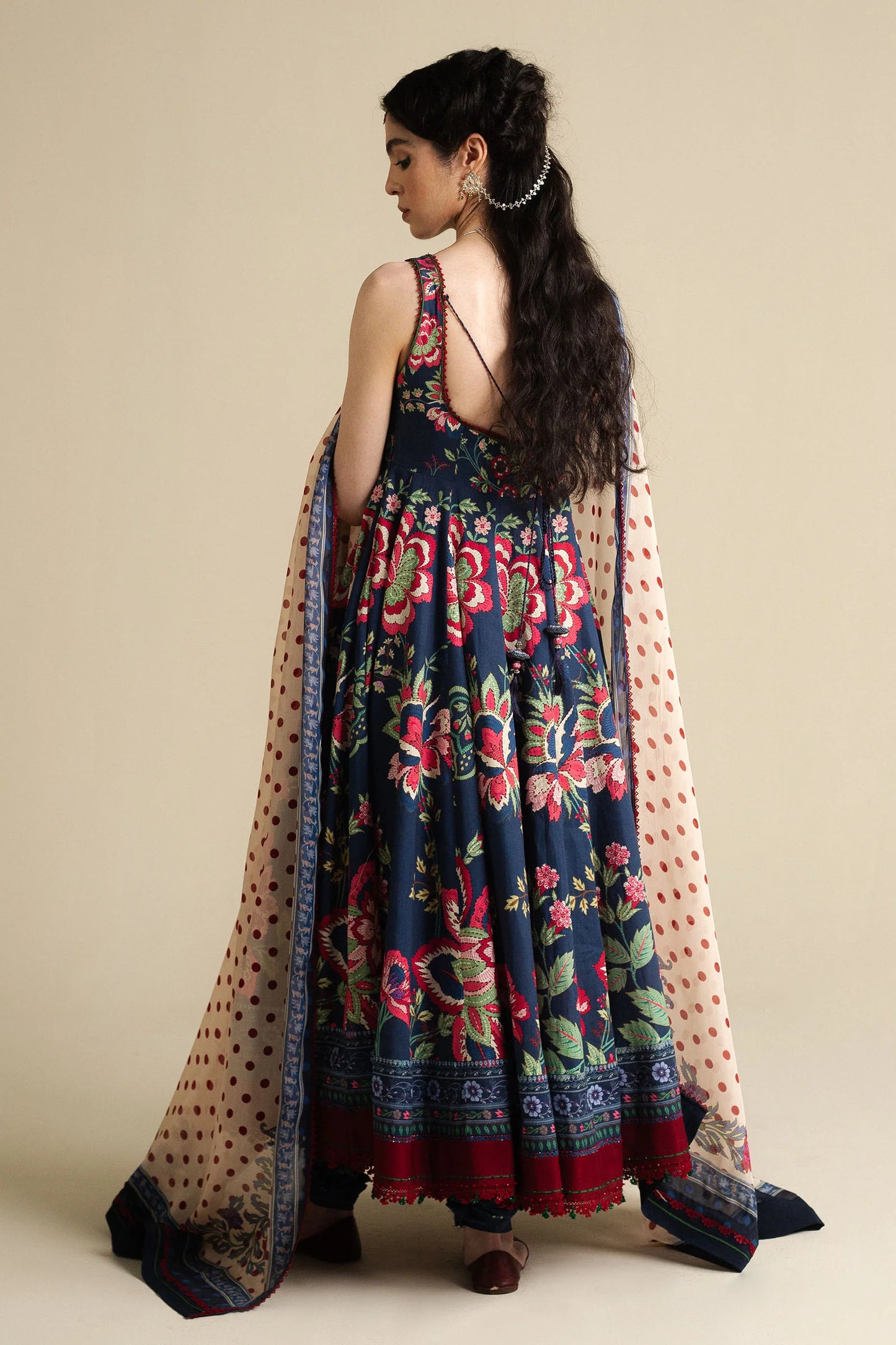 Zara Shahjahan Anarkali 2025 - Neelofur-D4