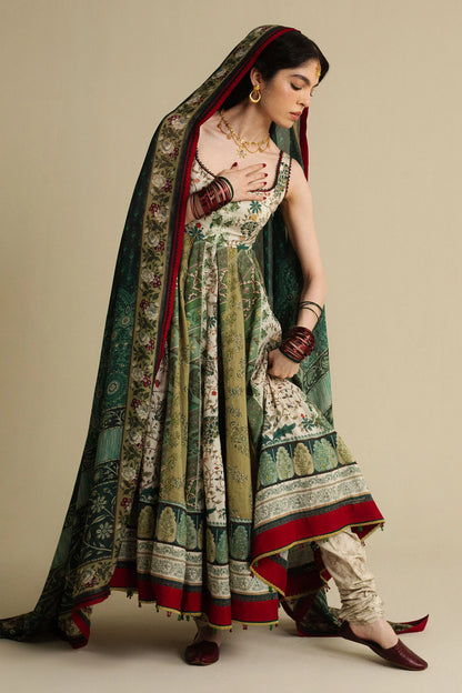 Zara Shahjahan Anarkali 2025 - Saawan-D2