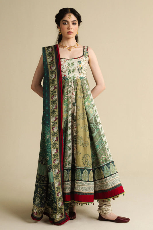 Zara Shahjahan Anarkali 2025 - Saawan-D2