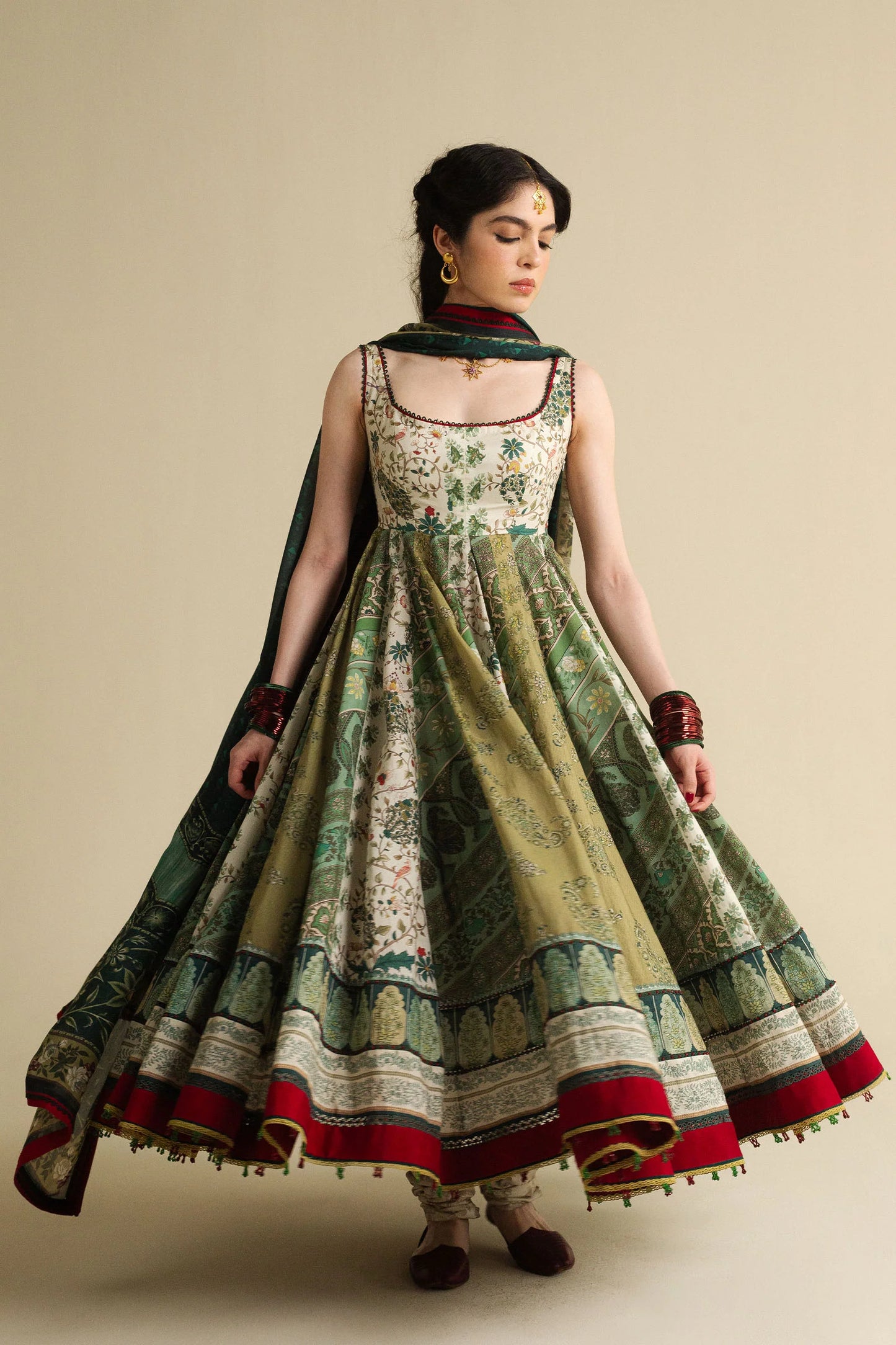 Zara Shahjahan Anarkali 2025 - Saawan-D2