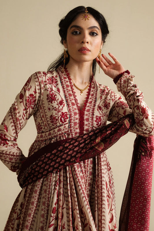Zara Shahjahan Anarkali 2025 - Kashmiri-D1