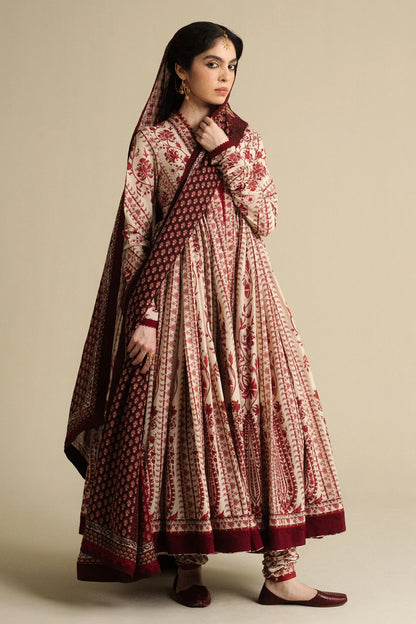 Zara Shahjahan Anarkali 2025 - Kashmiri-D1