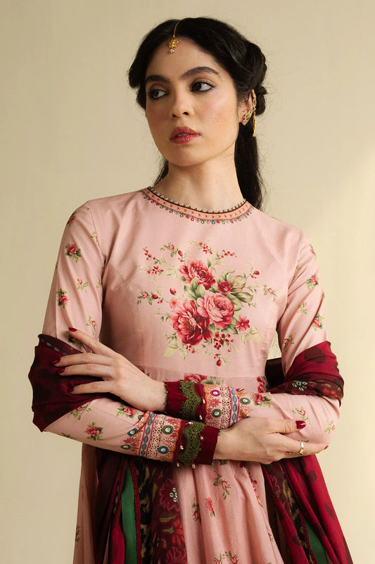Zara Shahjahan Anarkali 2025 - Gulnaar-D5
