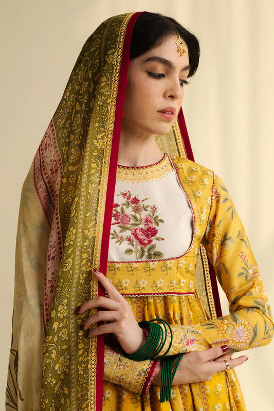 Zara Shahjahan Anarkali 2025 - Amaltas-D3