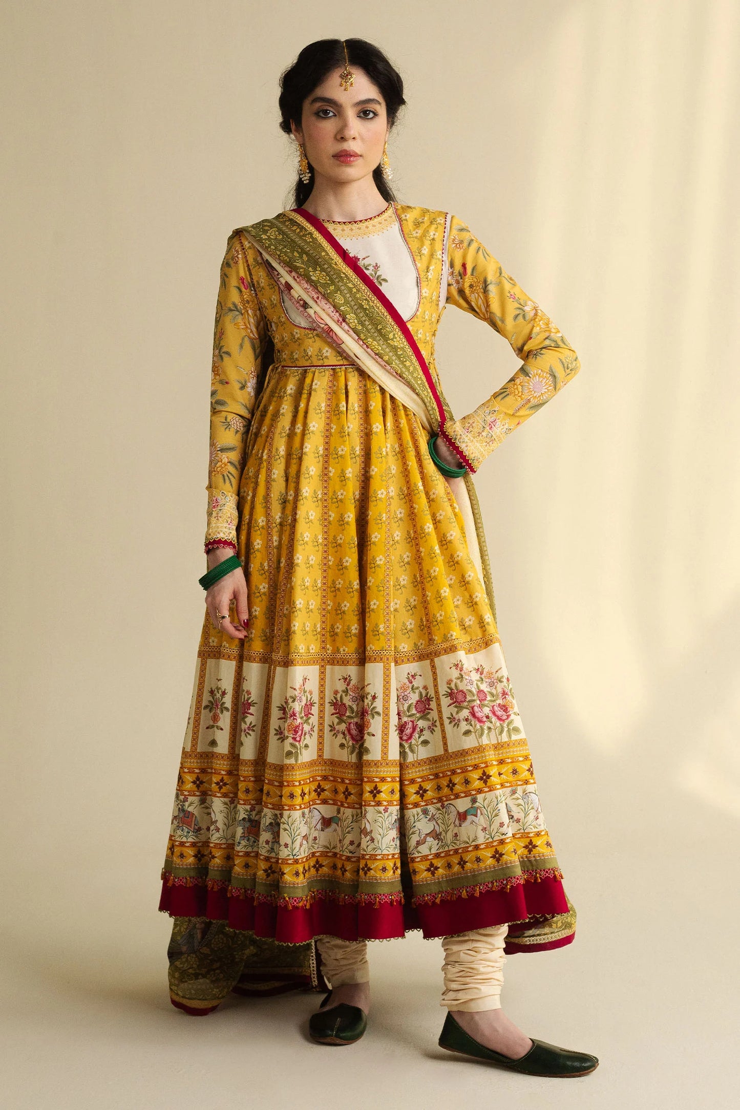 Zara Shahjahan Anarkali 2025 - Amaltas-D3