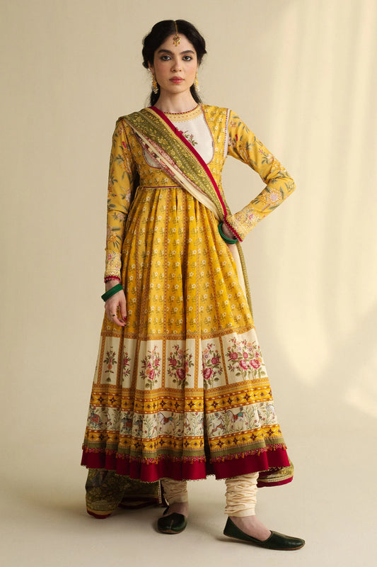 Zara Shahjahan Anarkali 2025 - Amaltas-D3